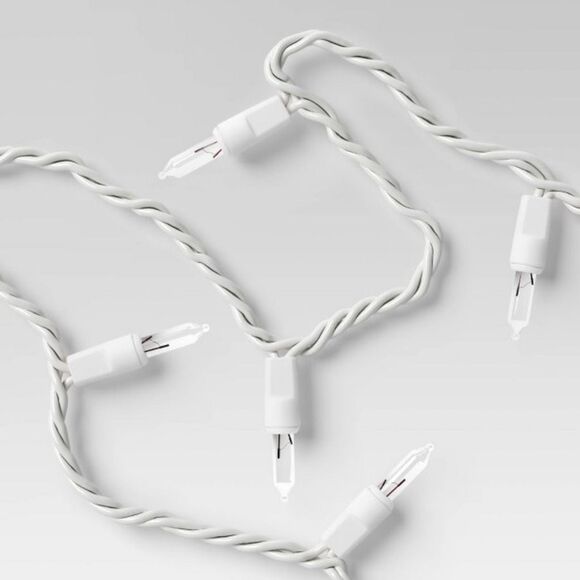 Room Essentials 100 Mini String Fairy Lights Indoor / Outdoor Use Incandescent - Picture 2 of 3